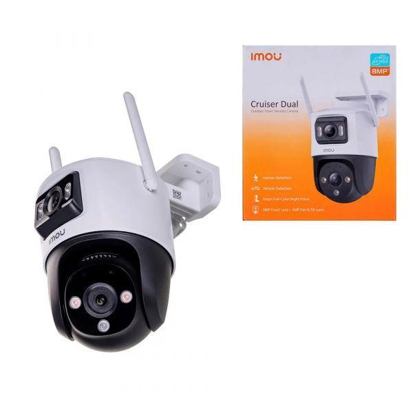 Câmara de Segurança IMOU Cruiser Dual IPC-S7XP-8M0WED-0360B (H.265/H.264 - IP66 - Plástico - Branco), miniatura 2