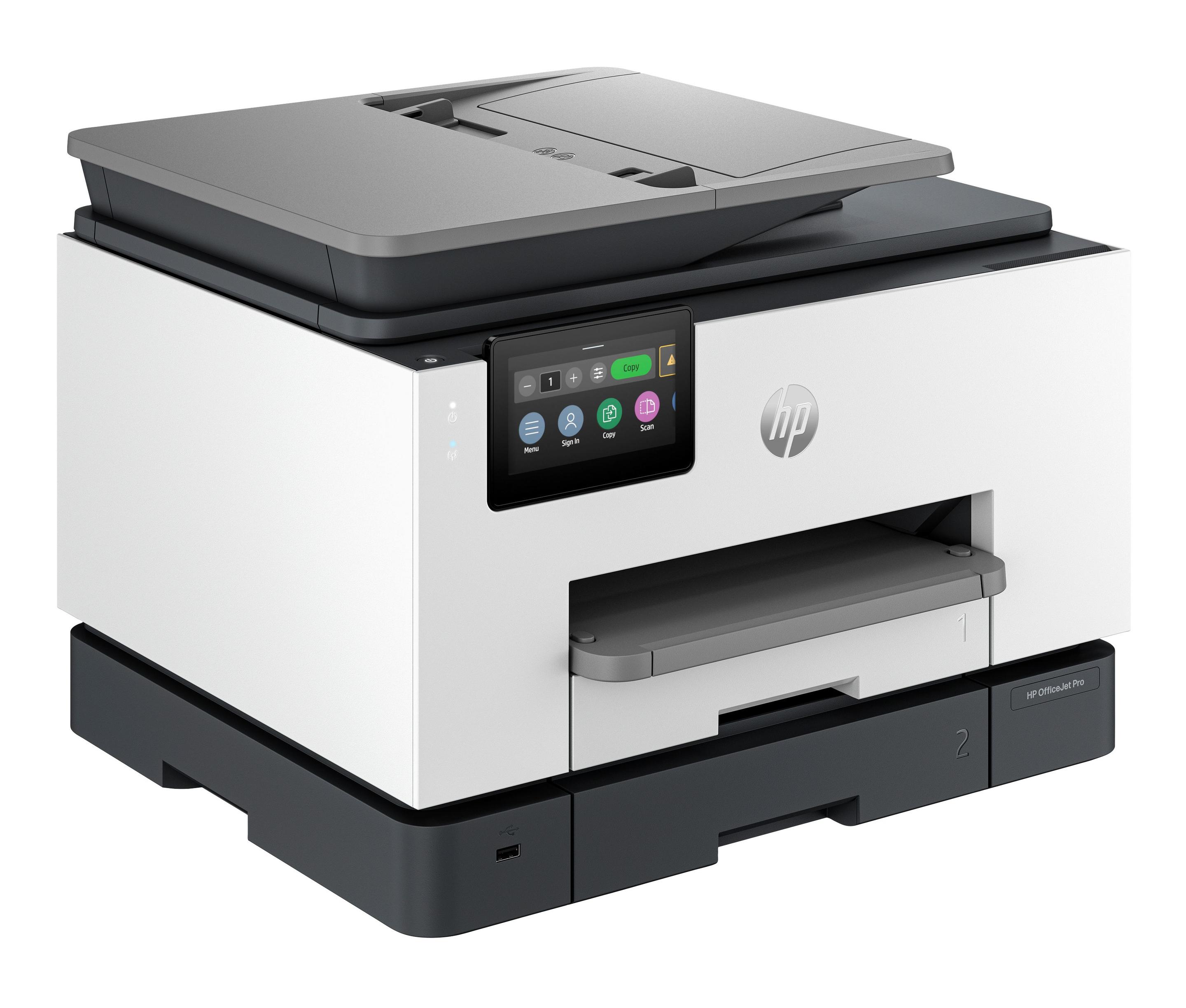 Impressora Multifunções HP OfficeJet Pro 9130b (A4 - Impressão a cores - 500 folhas - Cinzento), miniatura 2