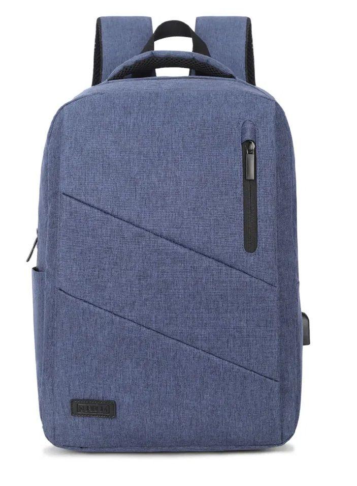 Mochila SUBBLIM City Backpack (Poliéster - Portáteis até 15,6 polegadas - Altura 42 cm - Azul)