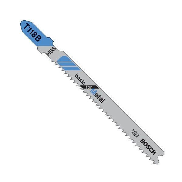 Lâmina para Serra Vertical BOSCH T 118 B Basic for Metal (HSS) — miniatura 2