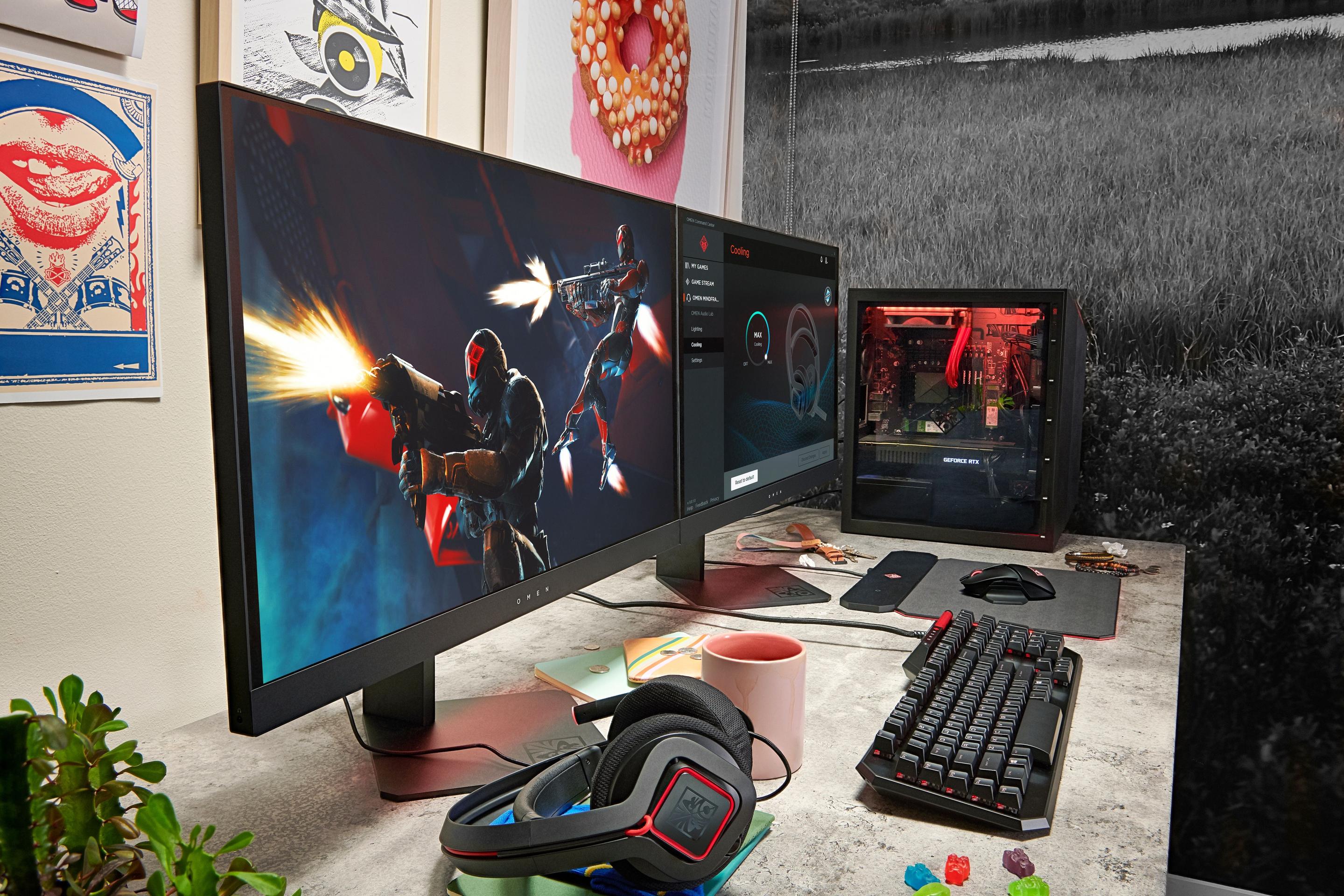 Monitor HP OMEN X 27 (27" - TN - 240 Hz - Preto) — miniatura 14