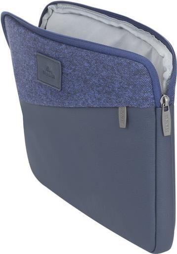 Bolsa para Portátil RIVACASE Egmont 7903BLUE (Poliéster, poliuretano - 13,3 polegadas - Altura 2,5 cm - Azul)