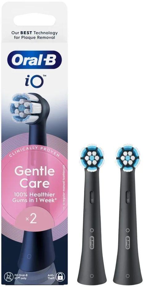 Cabeças de Escova de Dentes BRAUN Oral-B iO Gentle Care (Preto), miniatura 2