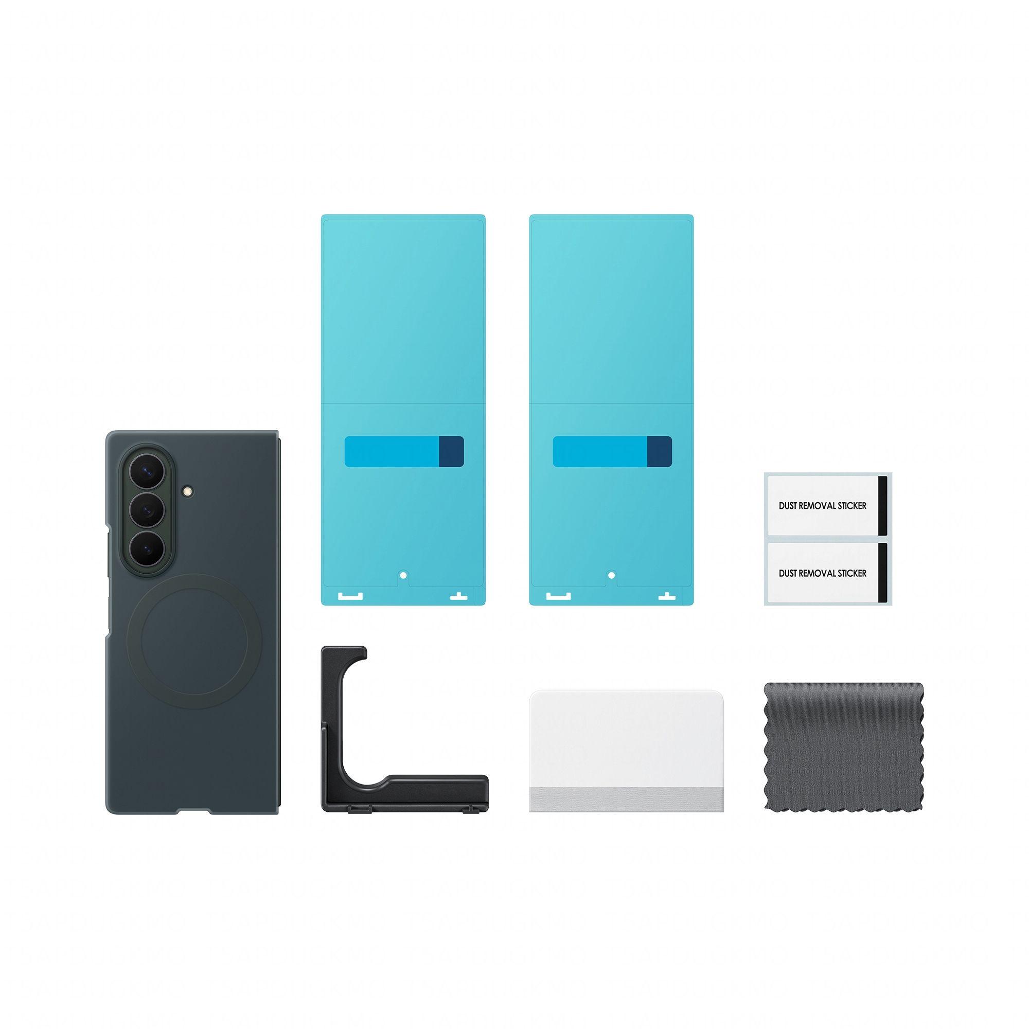 Capa SAMSUNG Silicone Magnet Case EF-EF976CGEGWW (Silicone - Verde), miniatura 3