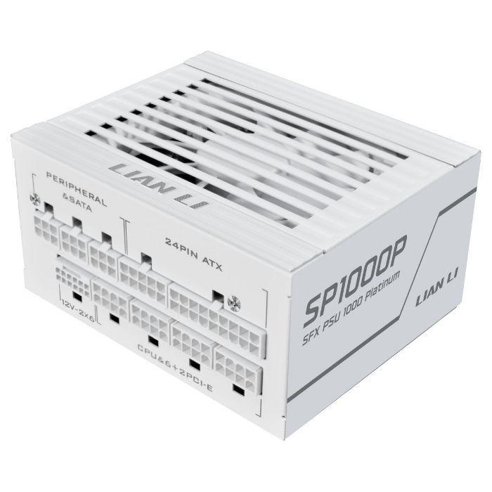 Fonte de Alimentação SFX LIAN LI SP1000P (SFX - 1000 W - 80 PLUS Platinum - Branco)