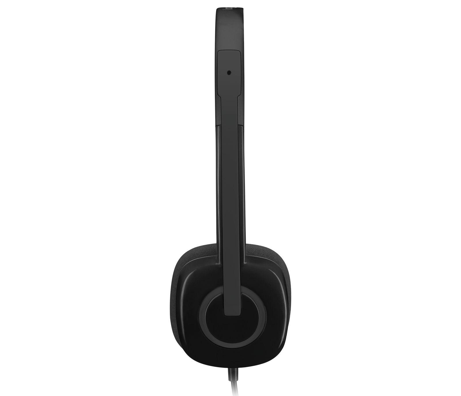 Headset LOGITECH H151 (Binaural - Com fios - Supra-aural - Preto) — miniatura 4