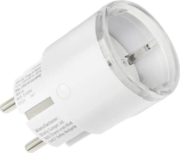 Tomada Inteligente SHELLY Plug S MTR Gen3 (Branca)