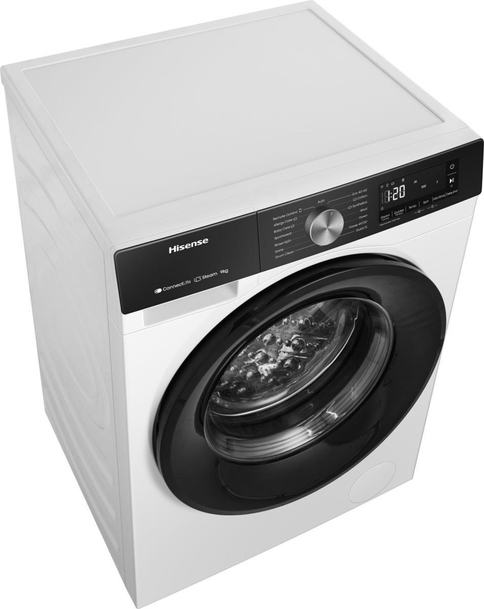 Máquina de Lavar Roupa Independente HISENSE WF3S9043BW3 (1400 RPM - B - A - Branco), miniatura 3