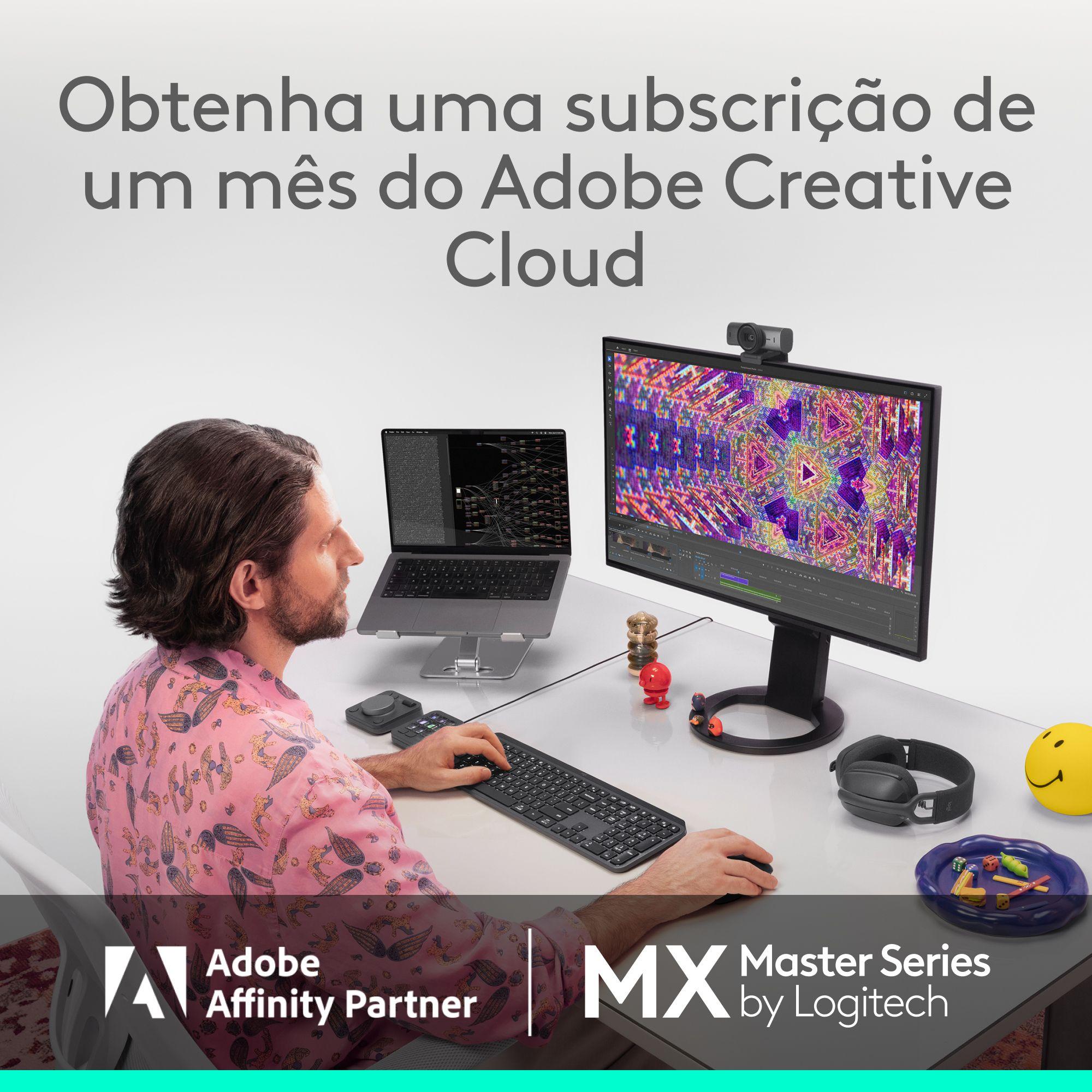 Rato LOGITECH MX Master 4 (Mão direita - 8000 DPI - Laser - Grafite) — miniatura 25