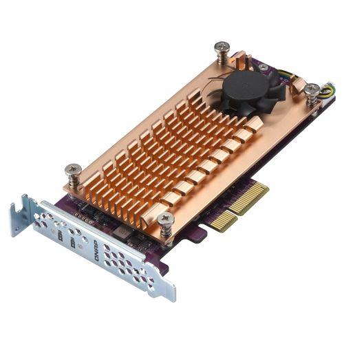 Placa de Expansão SSD QNAP QM2-2P-244A (M.2 - PCIe NVMe - Cobre) — miniatura 2