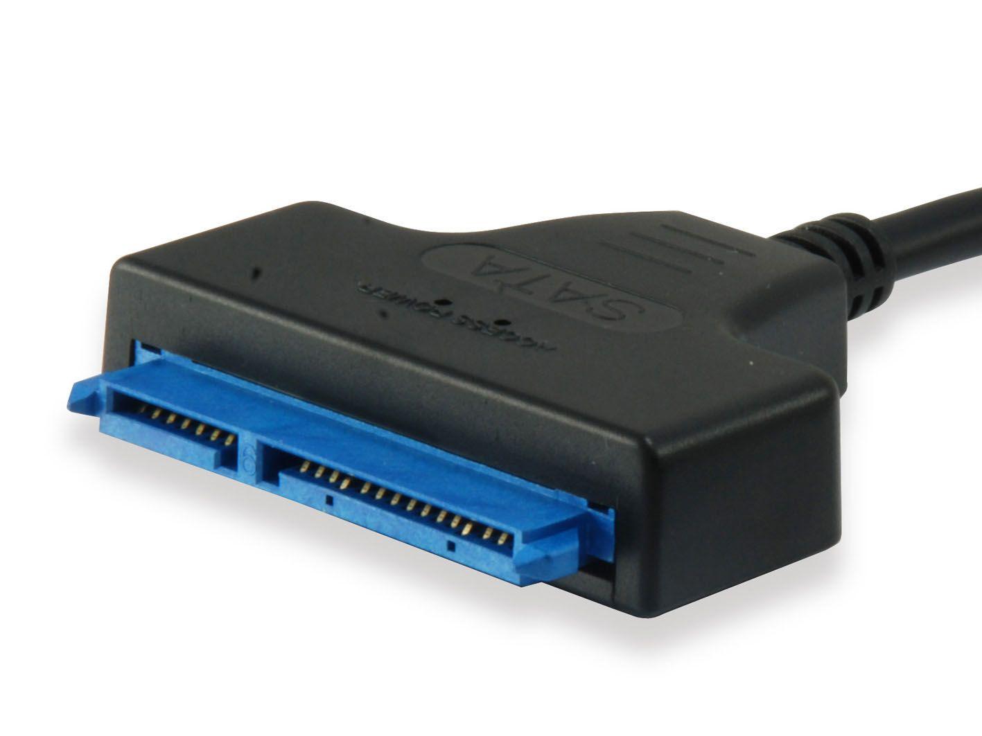 Adaptador USB-C para SATA EQUIP 133456 (0,5 m - USB Type C - Preto), miniatura 2