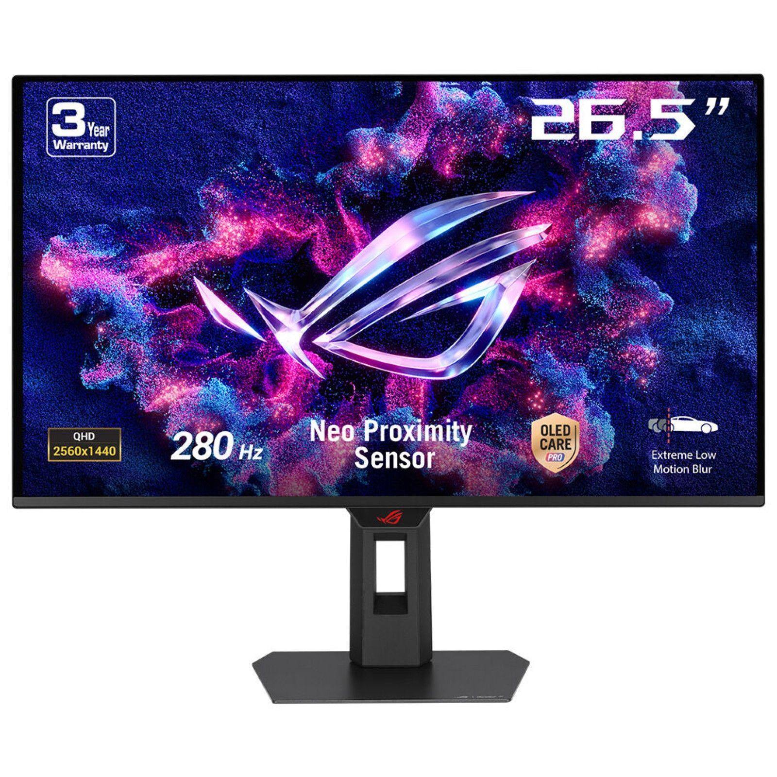 Monitor ASUS ROG Strix OLED XG27ACDMS (26,5" - 280 Hz - 2560 x 1440 pixels - Preto)