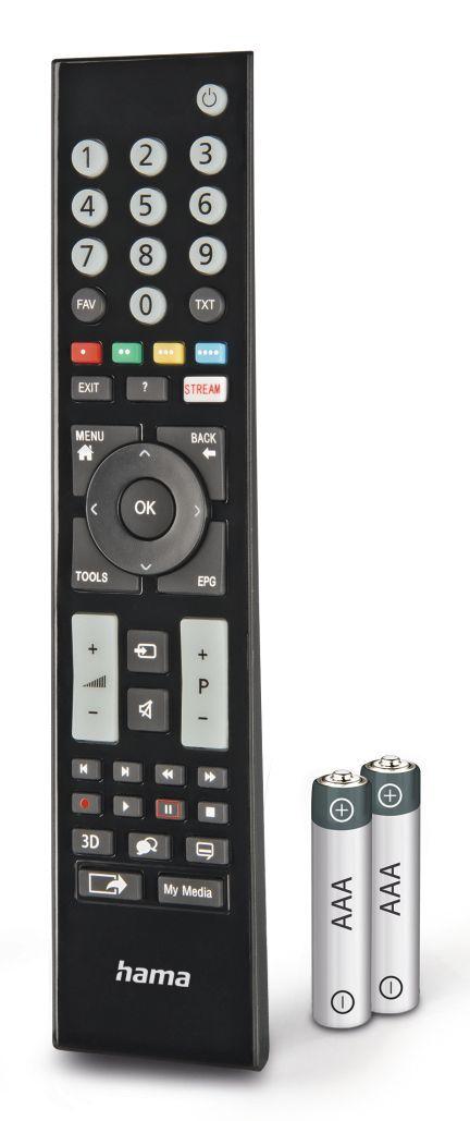 Comando Universal HAMA 00221065 para TV Grundig (Infravermelhos - Preto) — miniatura 4