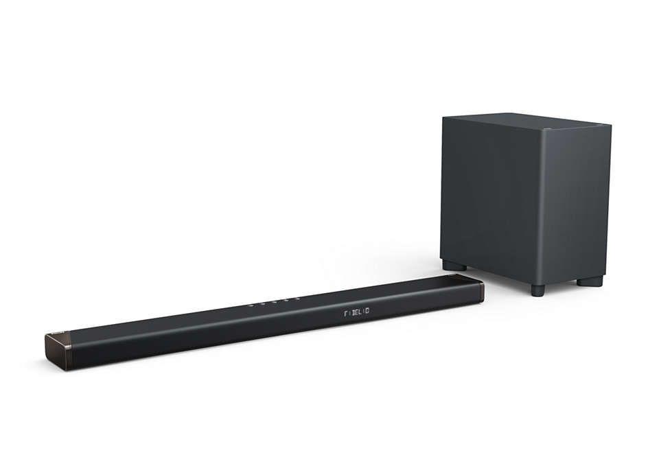 Barra de Som PHILIPS B95/10 (410 W - AC - Preto)