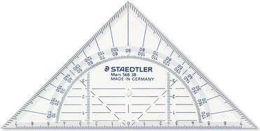 Esquadro Geométrico STAEDTLER 568 38 (16 cm)
