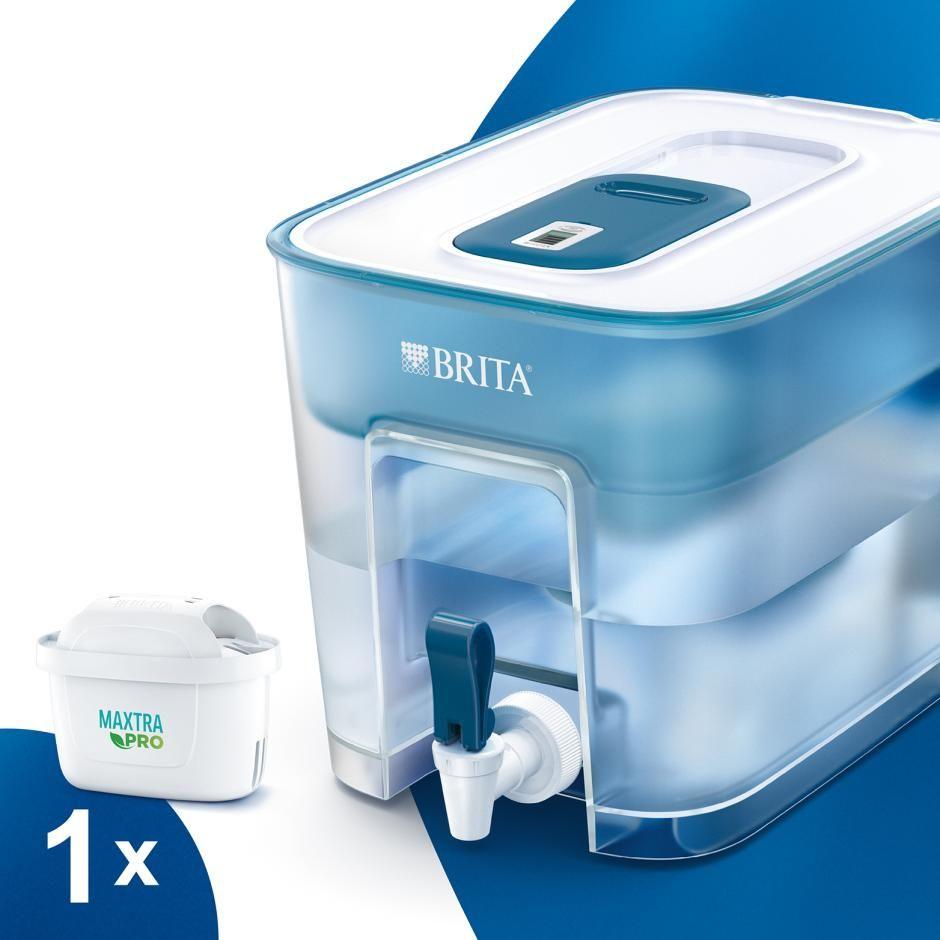 Dispensador de Água com Filtro BRITA Flow 1051126 (Azul e Transparente)