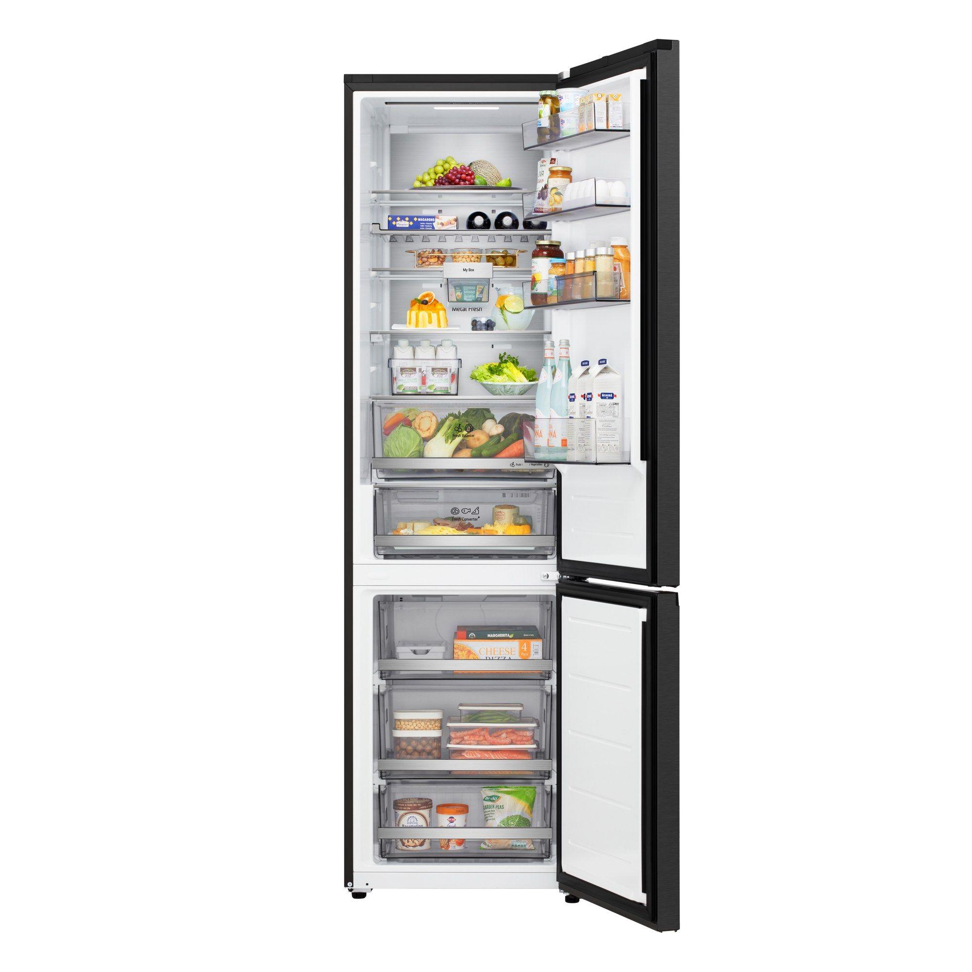 Frigorífico Combinado Independente LG GBBS726AEV (375 L - 203x59,7x67,4 cm - 203 cm - Preto) — miniatura 3