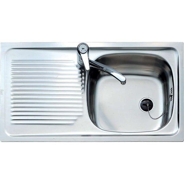 Lava-loiça de Encastre TEKA E/50 1C1E.REVE 10103010 (Acero inoxidable18/10 - Inox)