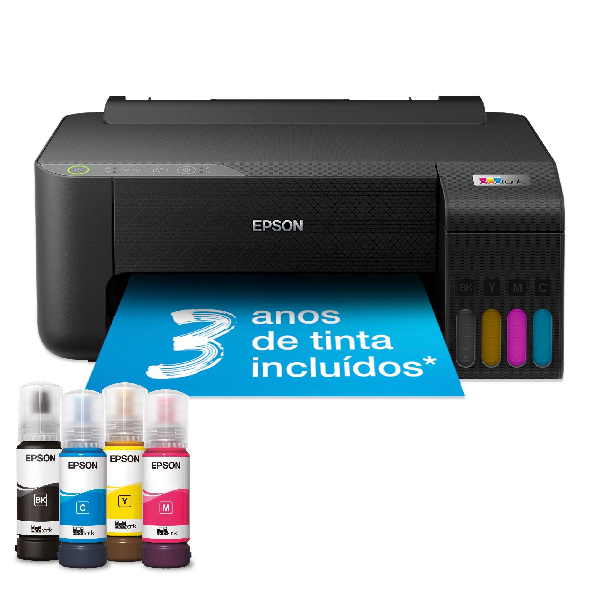 Impressora Jato de Tinta EPSON EcoTank ET-1810 (A4 - 100 folhas - USB, Wi-Fi, Wi-Fi Direct - Preto), miniatura 2