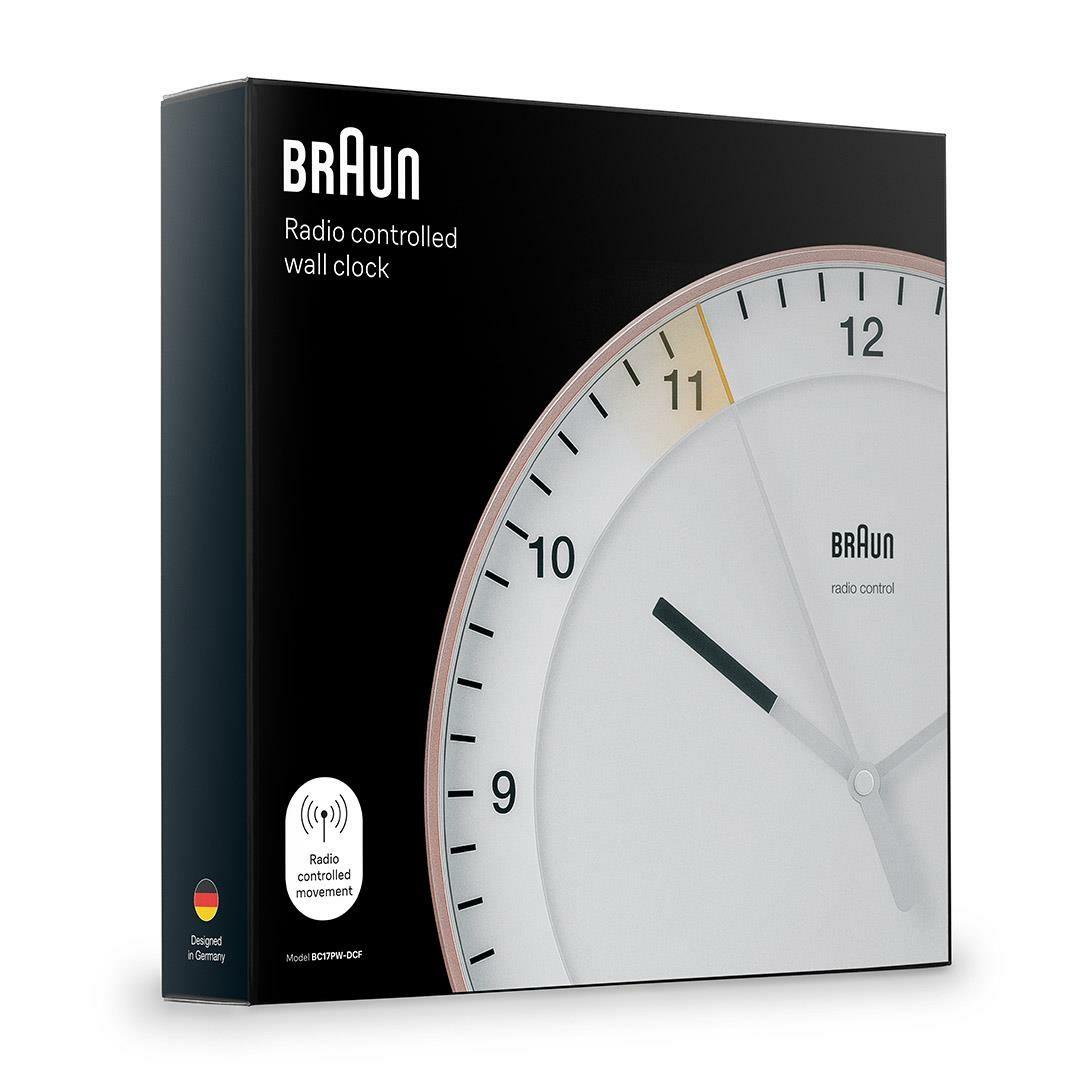 Relógio de Parede BRAUN BC17PW-DCF (Rosa) — miniatura 4