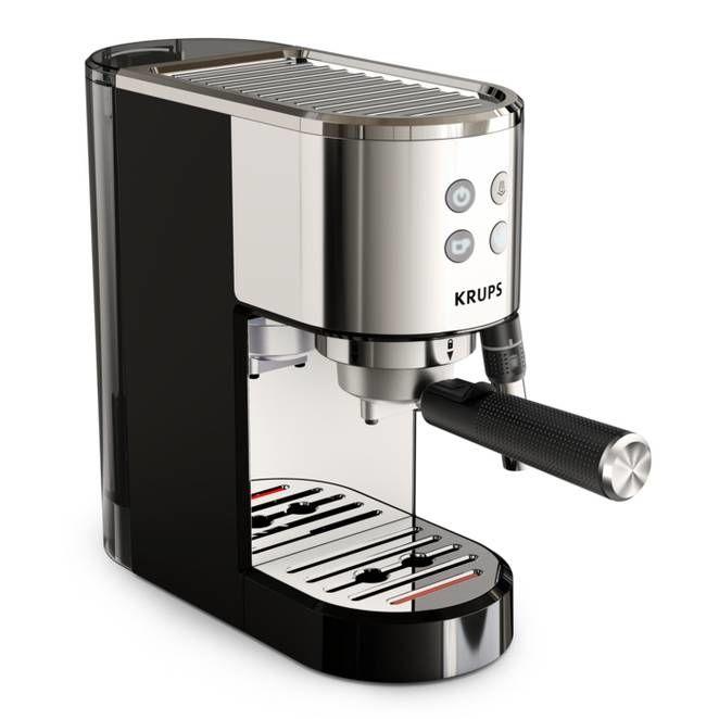 Máquina de Café Expresso KRUPS Virtuoso XP444C10 (Café moído - 1350 W - 15 bar - Aço inoxidável), miniatura 3