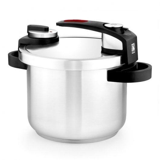 Panela de Pressão BRA Tekna A185603 (Aço inoxidável 18/10 - Prateado)