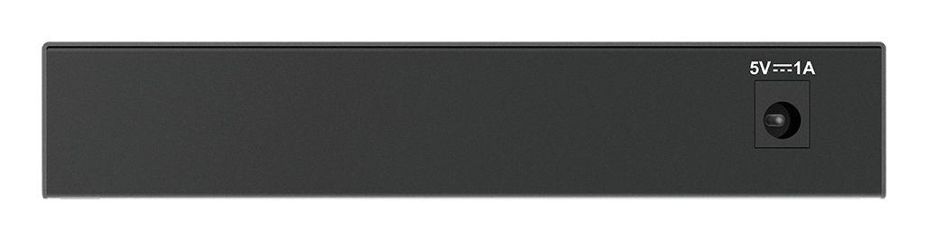 Switch D-LINK DGS-108GL (Gigabit Ethernet - 10, 100, 1000 Mbit/s - 16 Gbit/s - Preto) — miniatura 3