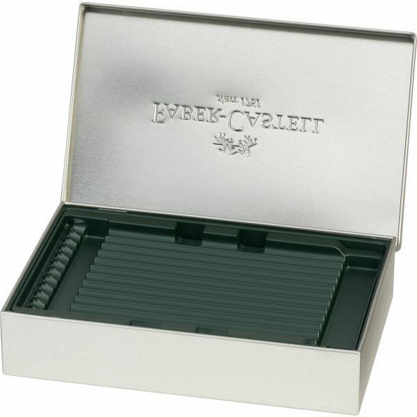 Estojo Metálico FABER-CASTELL 180011 (Branco)