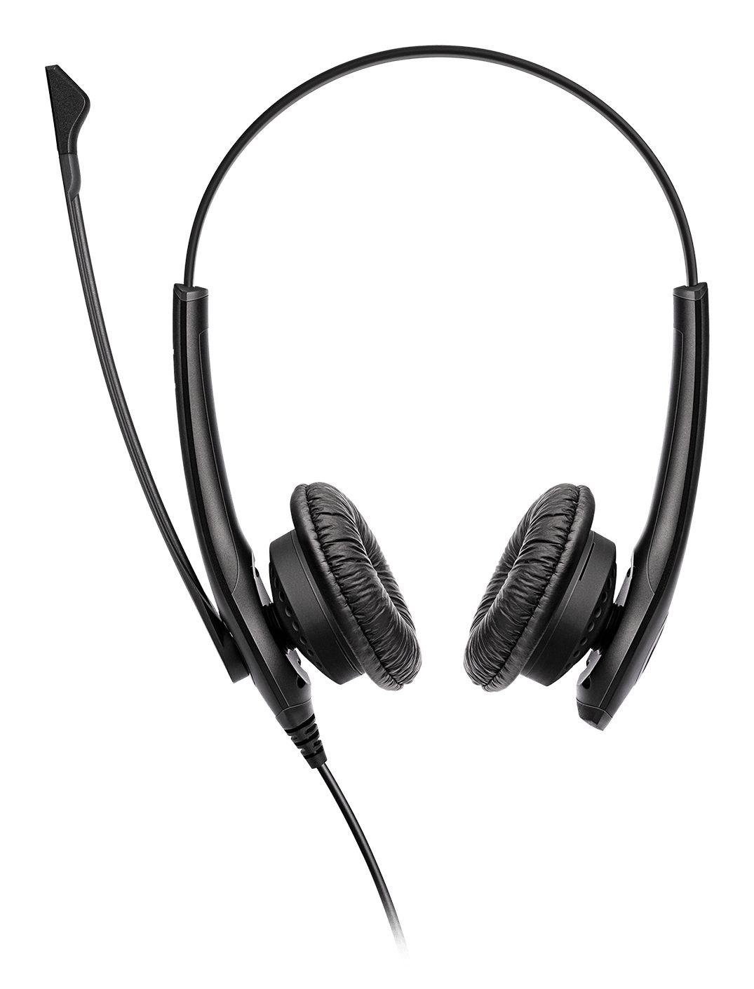 Headset JABRA BIZ 1100 EDU (Binaural - Com fios - Supra-aural - Preto), miniatura 2