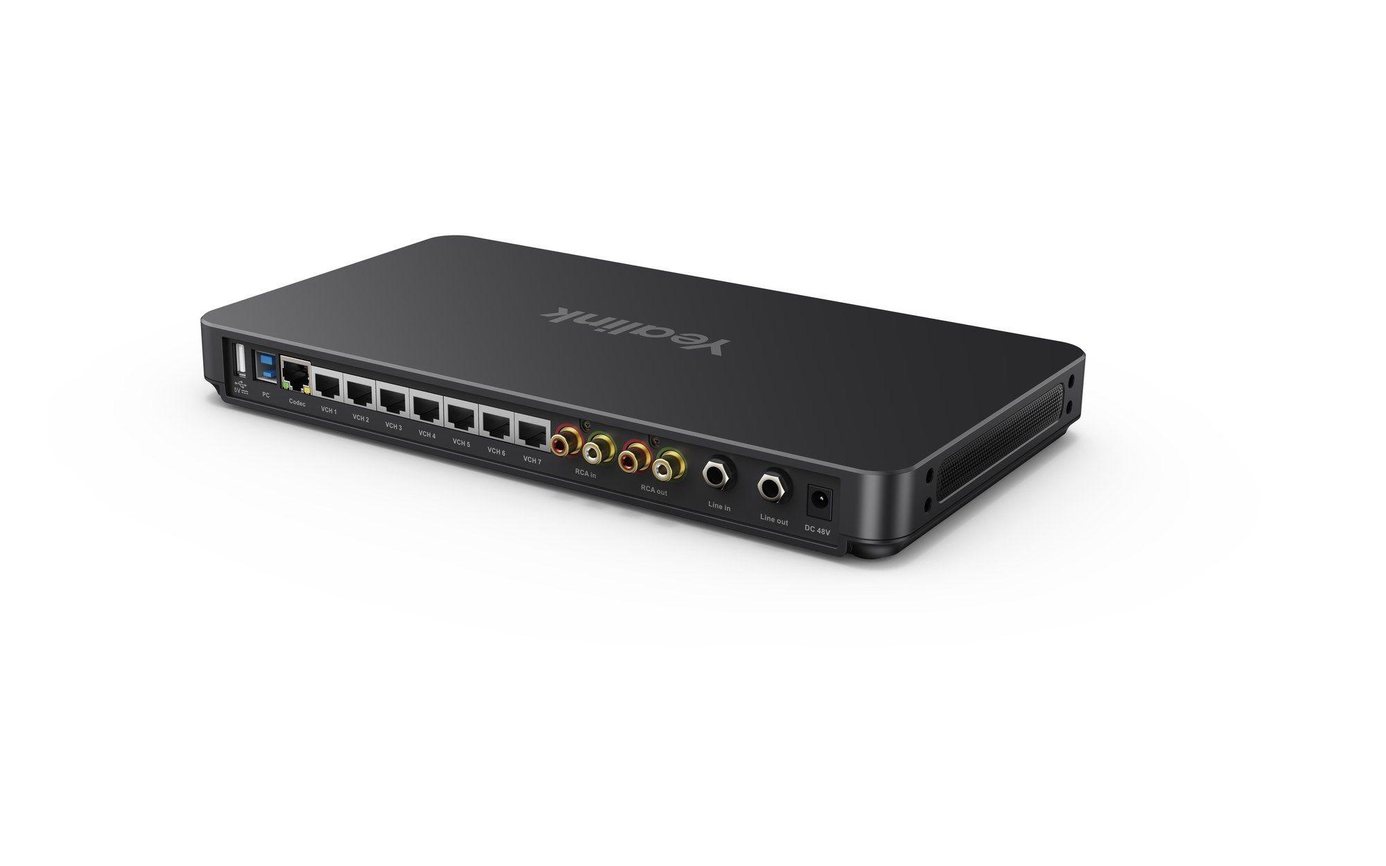 Processador AV YEALINK AVHub (6,3 mm / RCA - 6.3 mm / RCA - Preto) — miniatura 3