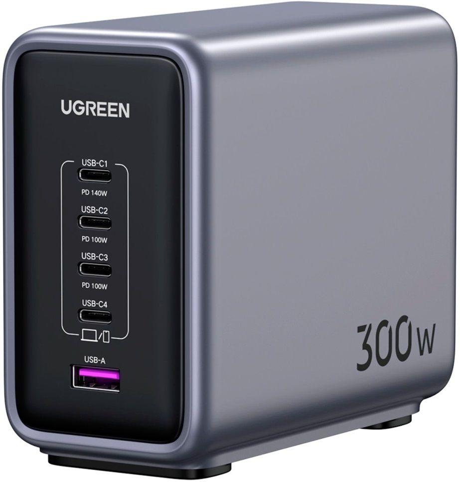 Carregador de Secretária UGREEN Nexode 90903B (300 W - GaN - Preto e Cinzento) — miniatura 2