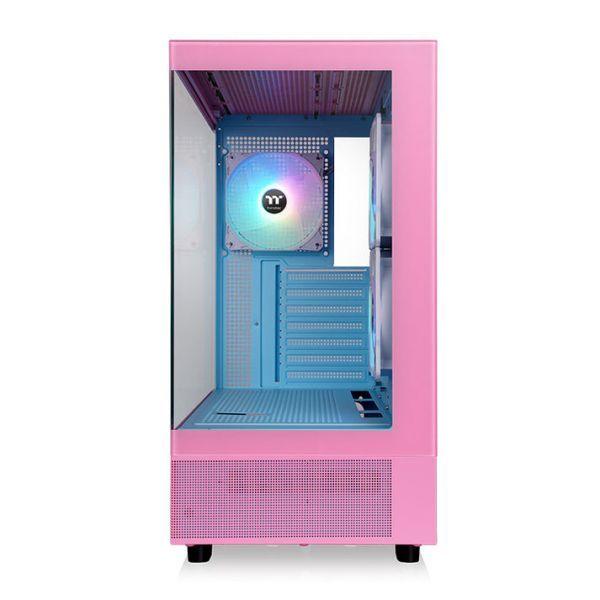 Caixa PC THERMALTAKE View 270 Plus TG ARGB (ATX, EATX, micro ATX, Mini-ITX - ATX, PS2 - Midi Tower - Rosa) — miniatura 4