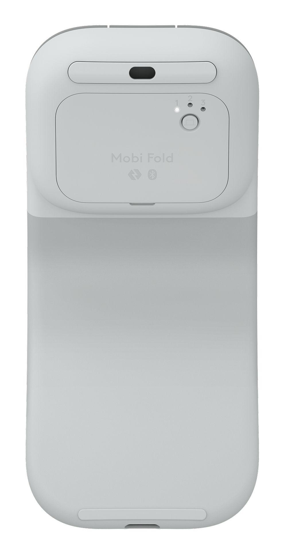 Rato LOGITECH Mobi Fold (Ambidestro - 4000 DPI - Ótico - Branco) — miniatura 2