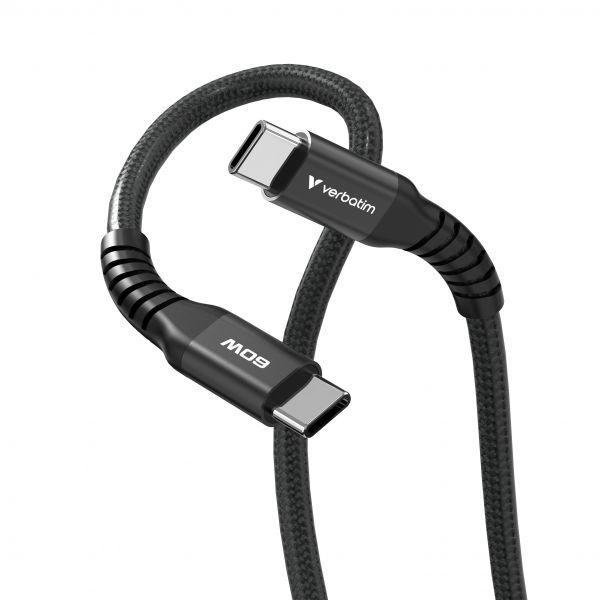 Cabo USB-C Magnético VERBATIM 31859 (1,2 m - USB-C - Preto) — miniatura 4