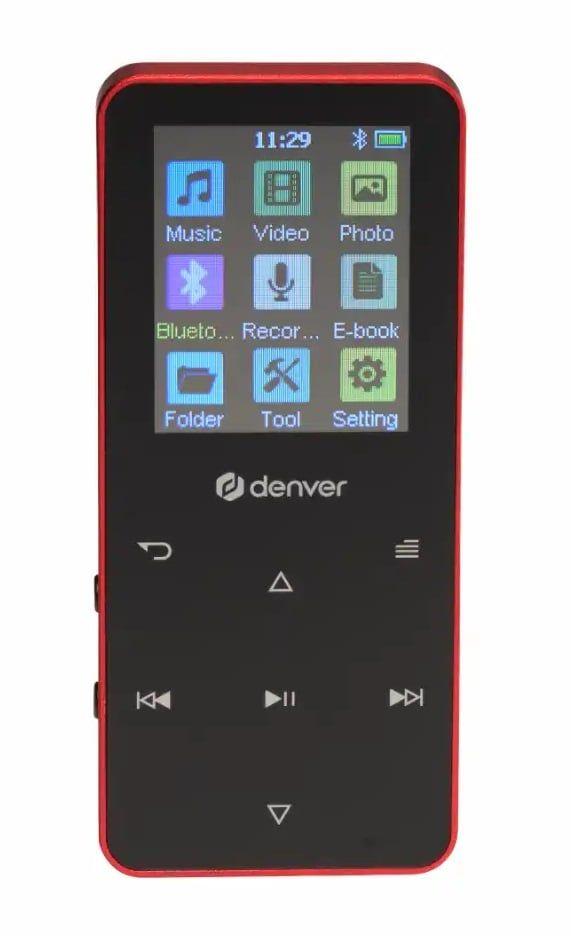 Reprodutor MP4 DENVER MP-1830R (Vermelho)