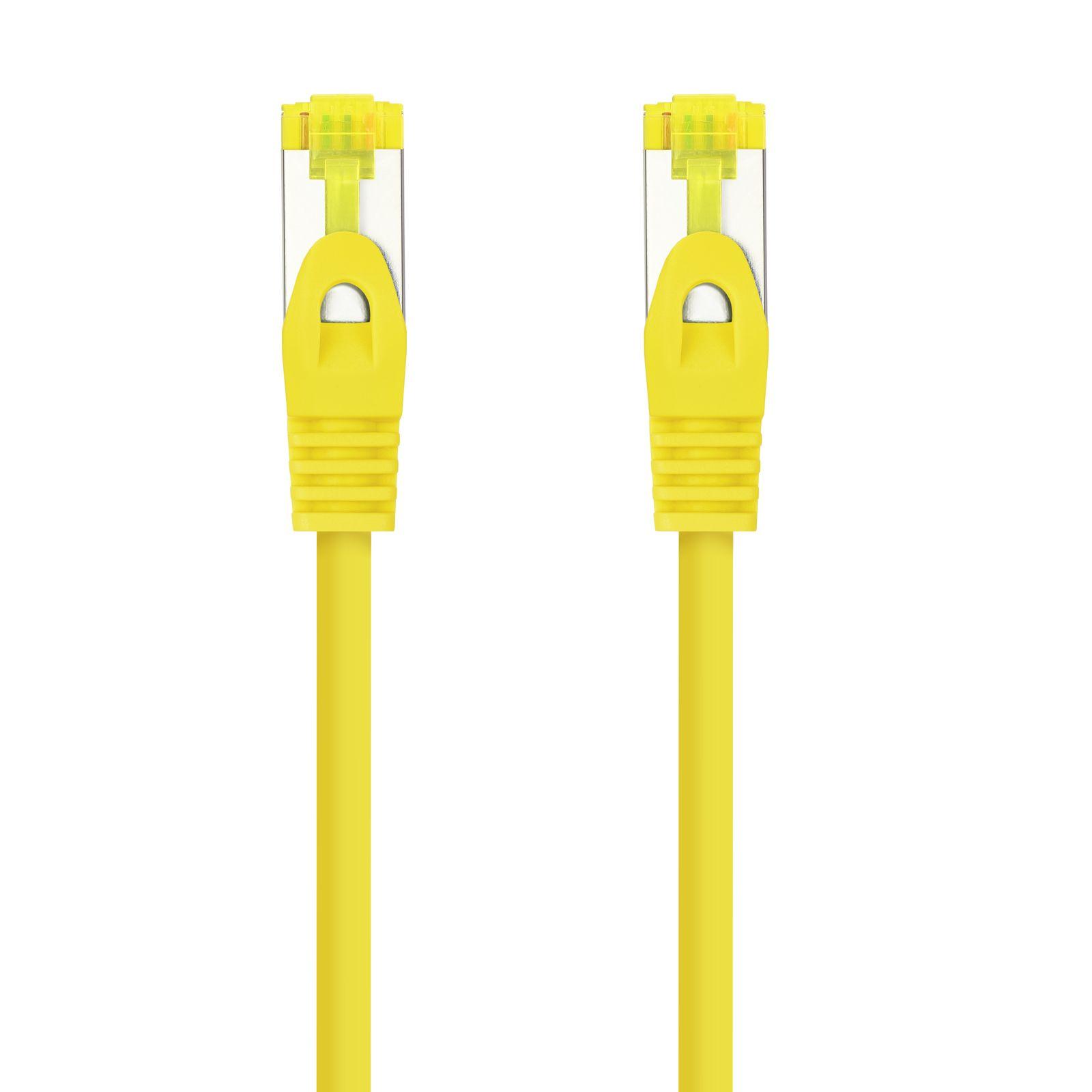 Cabo de Rede RJ45 NANOCABLE 10.20.1901-Y (1 m - Cat6A - RJ-45 - Amarelo), miniatura 2