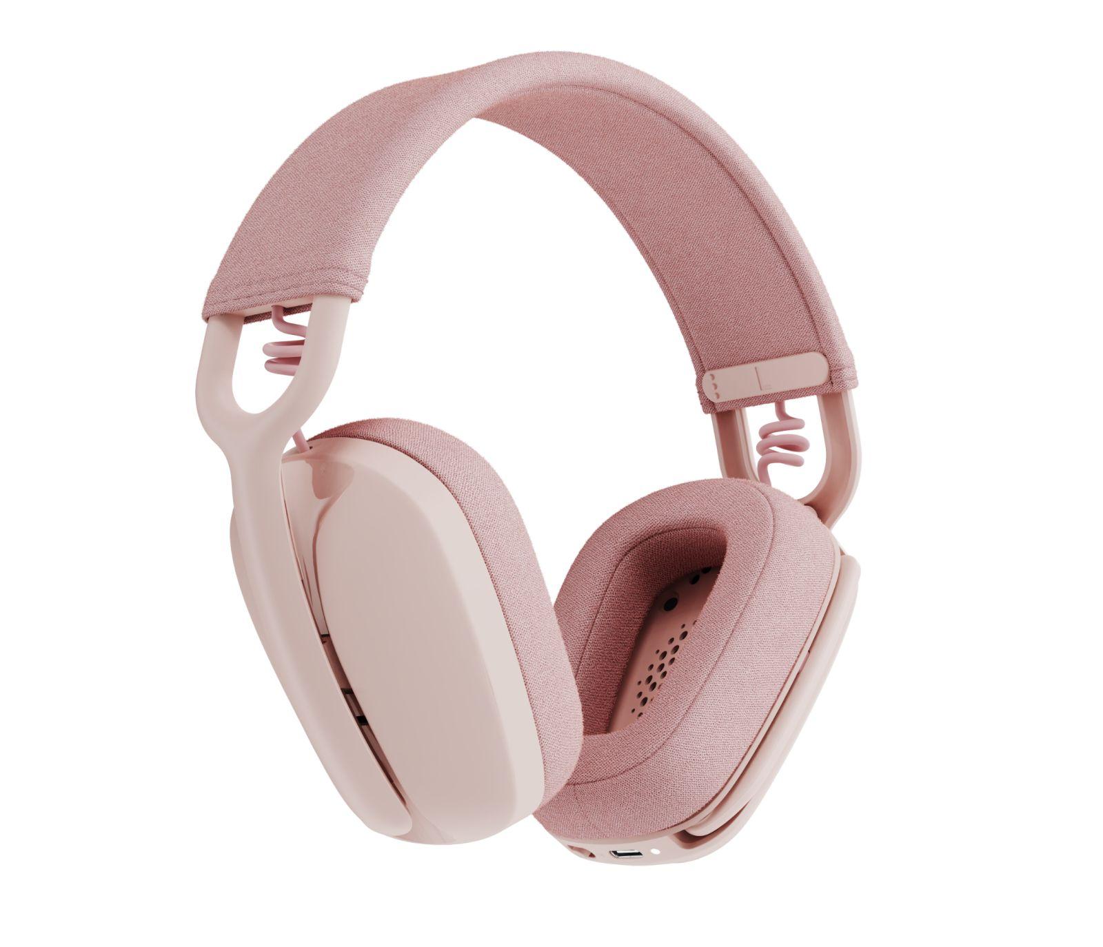 Auscultadores LOGITECH Zone Vibe 100 (Binaural - Sem fios - Circum-aural - Rosa), miniatura 7