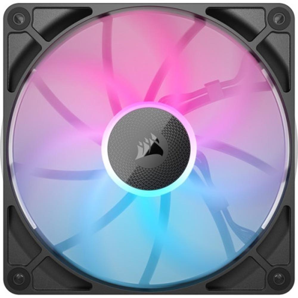 Ventoinha de Caixa CORSAIR iCUE LINK RX140 RGB (Multicolor - Preto)