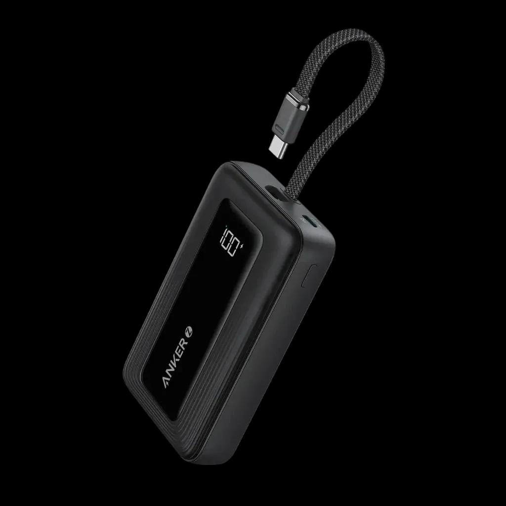 Bateria Externa Magnética ANKER Zolo (USB-C - MagSafe - Preto)