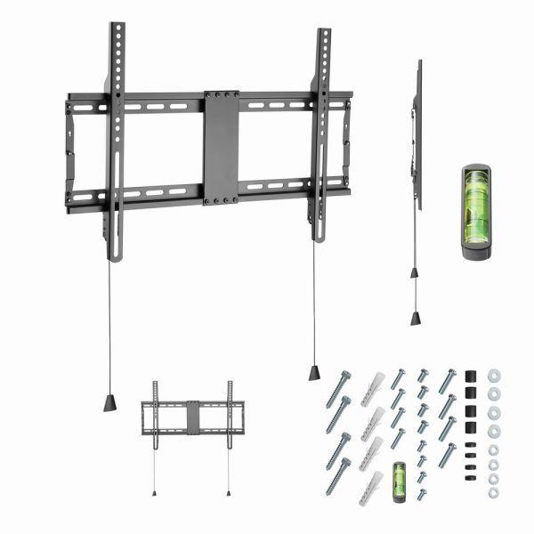 Suporte de Parede para TV GEMBIRD WM-80F-01 (600 x 400 mm - 200 x 200 mm - 2,03 m - Preto), miniatura 2
