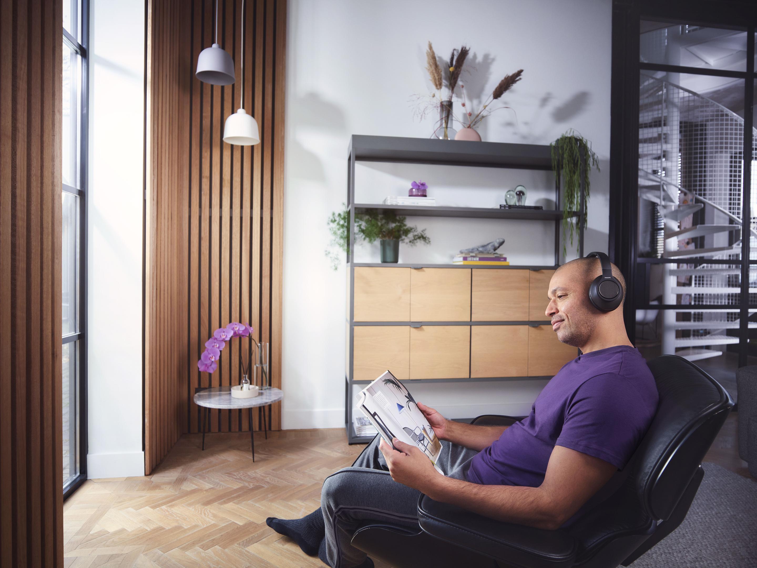 Auscultadores PHILIPS 6000 Series TAH6206BK/00 (Binaural - Sem fios - Circum-aural - Preto), miniatura 15