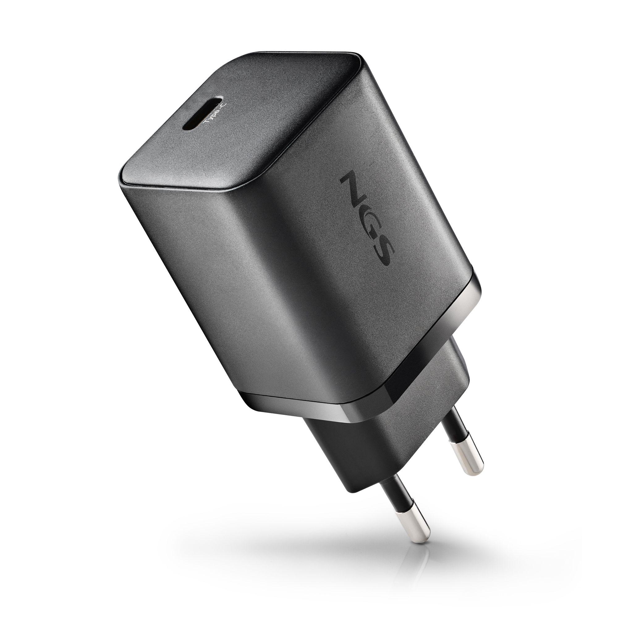 Carregador de Portátil NGS BUD65W-AC (65 W - 1.3 A - 3,25 A - Preto), miniatura 2