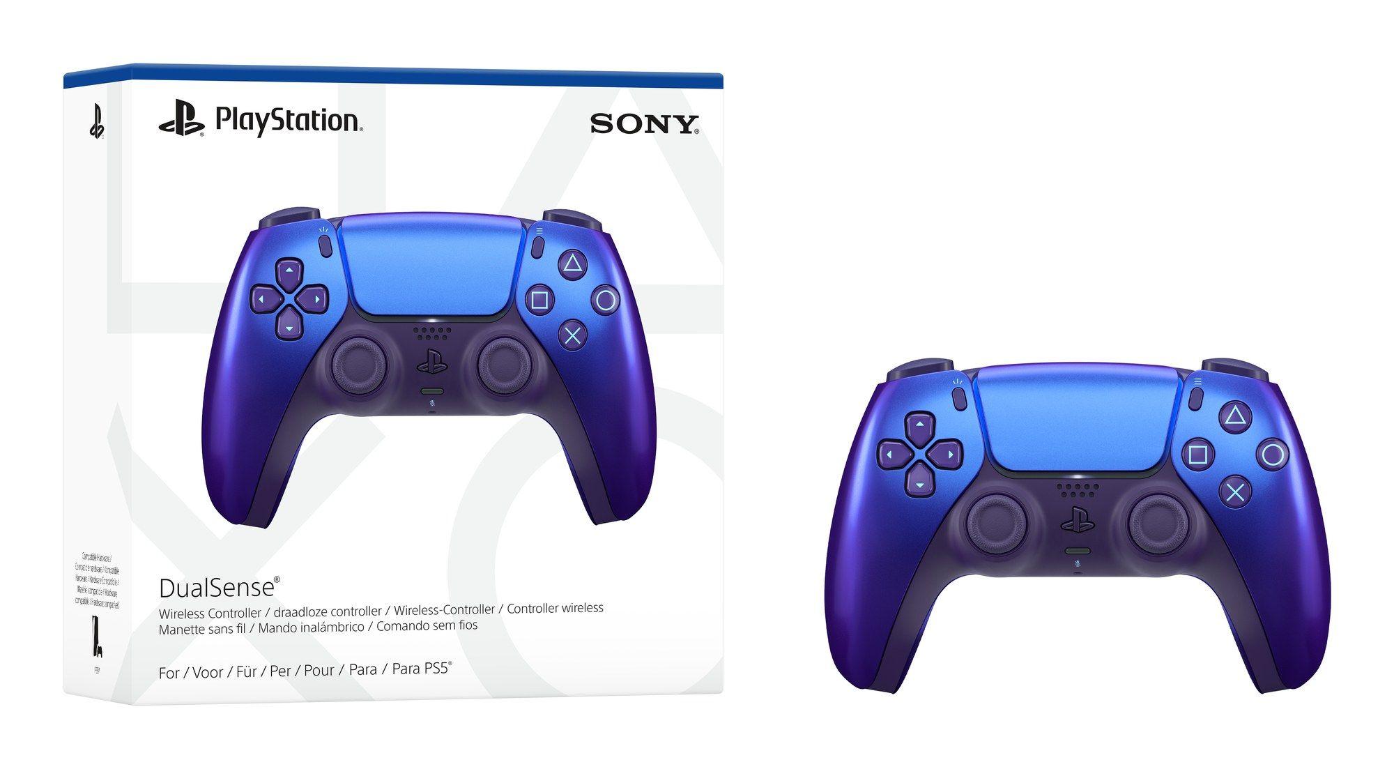 Comando SONY DualSense V3 1000050567 (Bluetooth/USB - Com fios e sem fios - Índigo) — miniatura 6