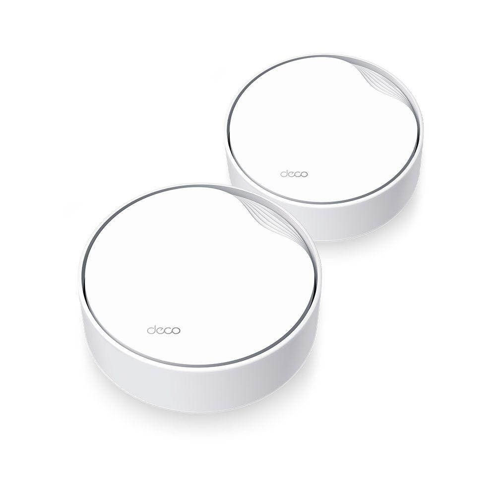 Sistema Mesh Wi-Fi TP-LINK DECO X50-POE(2-PACK) (Wi-Fi 6 - 2402 Mbit/s - Banda dupla - Branco)