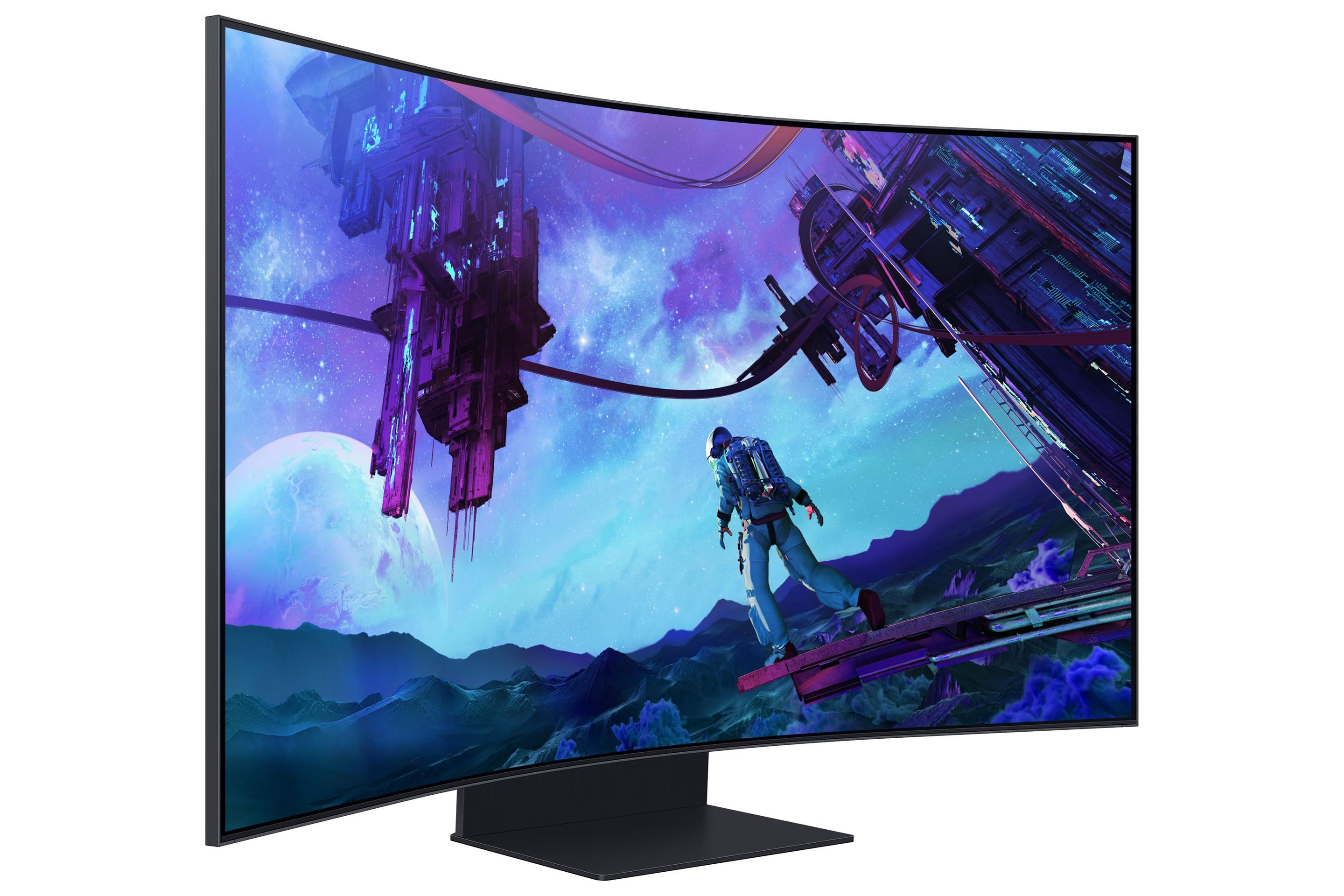 Monitor SAMSUNG Odyssey Ark G97NC S55CG970NU (55" - VA - 165 Hz - Preto) — miniatura 5