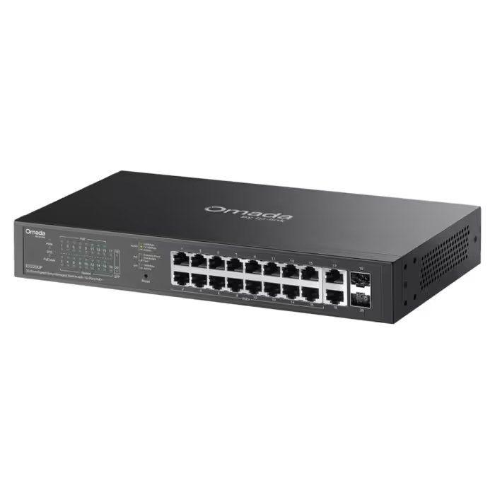 Switch Gerido TP-LINK Omada ES220GP (18 portas Gigabit - 2 Gigabit - 1000 Mbps), miniatura 3