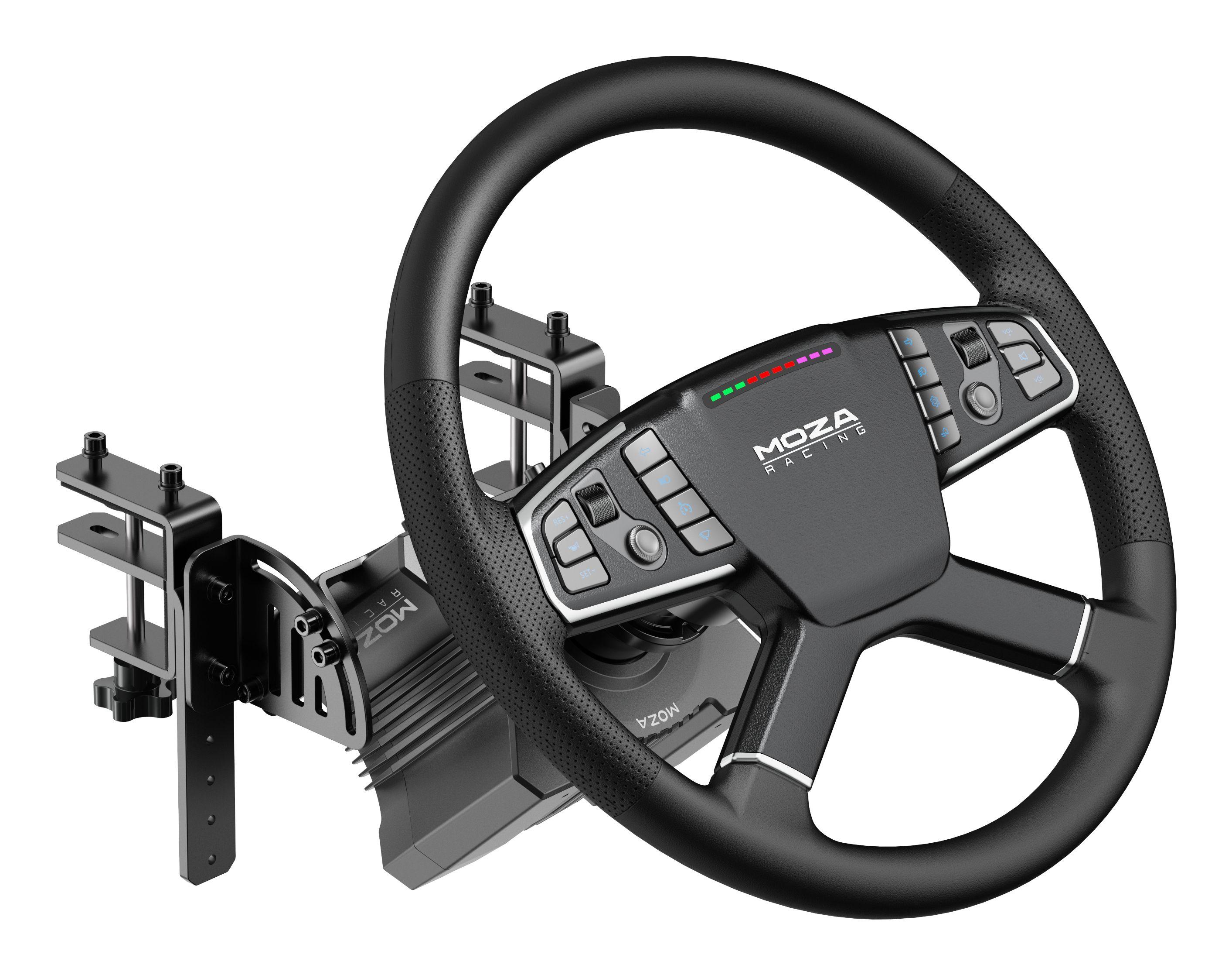 Kit de Simulação MOZA RACING R5 para Condução de Camiões (Preto) — miniatura 3
