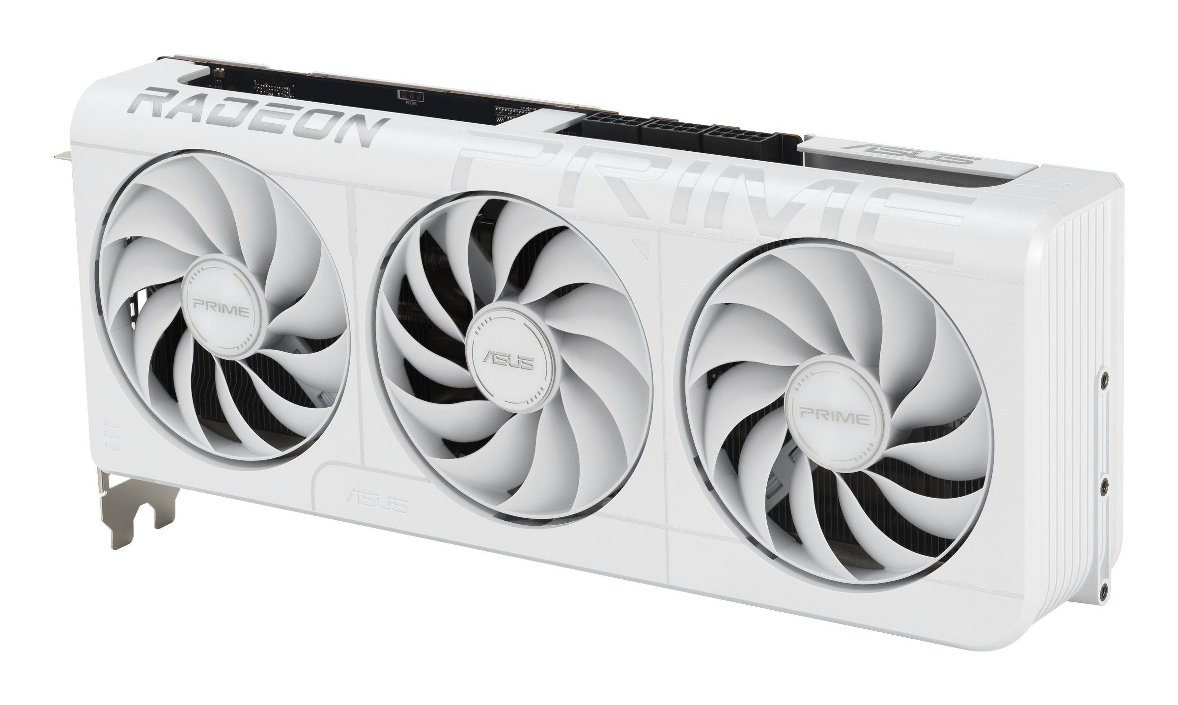 Placa Gráfica ASUS PRIME RX9070XT-O16G-WHITE (Radeon RX 9070 XT - 20 Gbit/s - 16 GB - Branco), miniatura 6