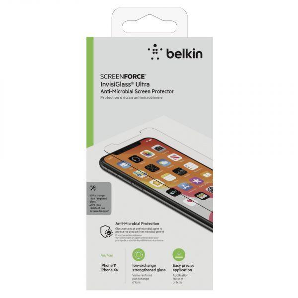 Protetor de Ecrã BELKIN SCREENFORCE InvisiGlass Ultra F8W942ZZ-AM (iPhone XR, iPhone 11 - Transparente) — miniatura 2