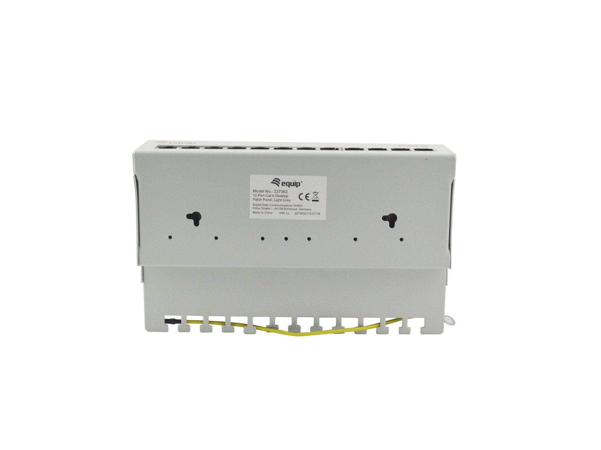 Painel de Patch EQUIP 227363 (Cat6 - 6 Portas RJ45 - Branco) — miniatura 2